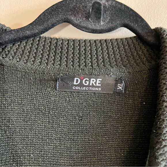 ✨ DGre Green Grape Cardigan Sweater XL - Picture 4 of 10